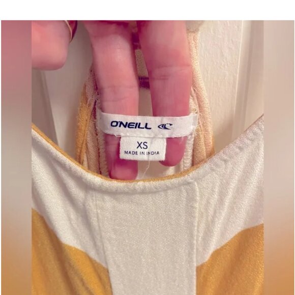 O'Neill Miranda Geometric Print Midi Dress XS - Picture 4 of 7